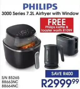 Hirsch's Philips 3000 Series Airfryer with Window offer