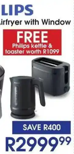 Hirsch's Philips airfryer with Window offer