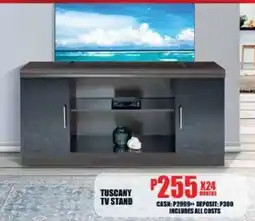 Lewis Tuscany tv stand offer
