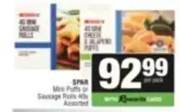 SuperSpar SPAR Mini Puffs or Sausage Rolls Assorted offer