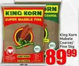 Three Star Cash and Carry King Korn Mabele offer