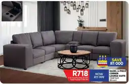 Furnmart HAZEL 6-PIECE CORNER LOUNGE SUITE offer