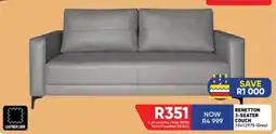 Furnmart Benetton 3-Seater Couch offer