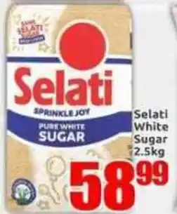 Three Star Cash and Carry Selati Sprinkle Joy Pure White Sugar offer