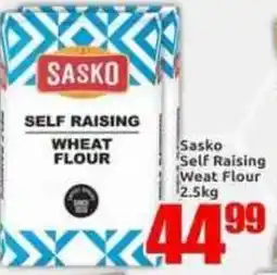 Three Star Cash and Carry Sasko Self Raising Wheat Flour offer