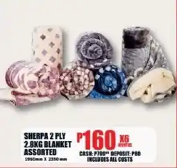 Lewis SHERPA 2 PLY BLANKET Assorted offer