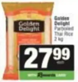 SuperSpar Golden Delight Parboiled Thai Rice offer