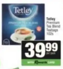 SuperSpar Tetley Premium Tea Blend Teabags offer