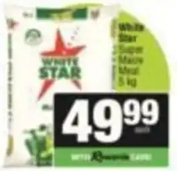 SuperSpar White Star Super Maize Meal offer