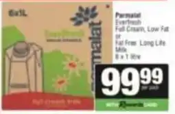 SuperSpar Parmalat Everfresh Full Cream or Fat Free Long Life Milk offer