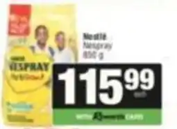 SuperSpar Nestlé Nespray offer