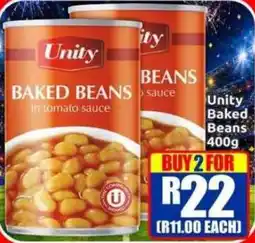 Three Star Cash and Carry Unity Baked Beans offer
