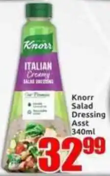 Three Star Cash and Carry Knorr Italian Creamy Salad Dressing offer