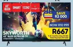 Furnmart SKYWORTH 65" QLED ULTRA HD TV offer