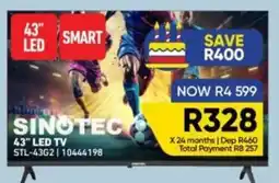 Furnmart SINOTECH 43" LED TV offer