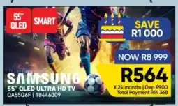 Furnmart SAMSUNG 55" OLED ULTRA HD TV offer