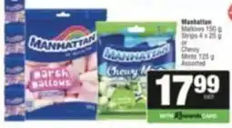 SuperSpar Manhattan Marshmallows or Manhattan Chewy Mints Assorted offer