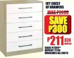 Lewis Ivy chest of drawers offer