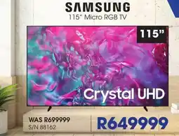 Hirsch's SAMSUNG 115" Micro RGB TV offer