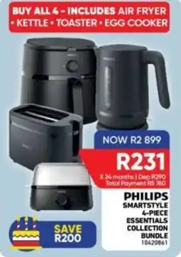 Furnmart PHILIPS SMARTSTYLE 4-PIECE ESSENTIALS COLLECTION BUNDLE offer