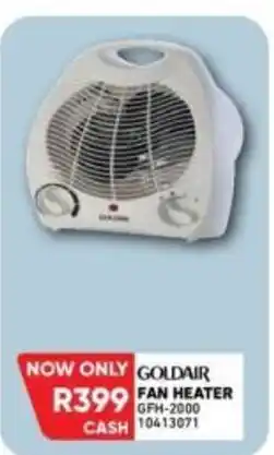 Furnmart GOLDAIR FAN HEATER offer