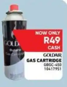 Furnmart GOLDAIR GAS CARTRIDGE offer