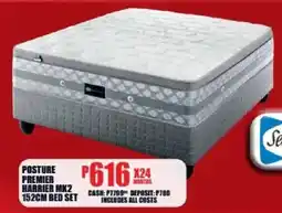 Lewis Sealy Posture Premier Harrier MK2 Bed Set offer