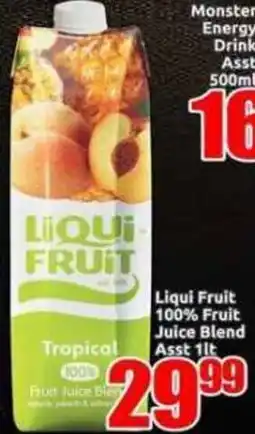 Three Star Cash and Carry Liqui Fruit Tropical offer