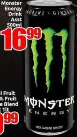 Three Star Cash and Carry Monster Energy Drink offer
