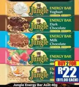Three Star Cash and Carry Jungle Energy Bar Assorted offer