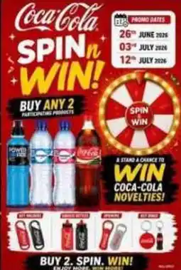 Three Star Cash and Carry Coca-Cola offer