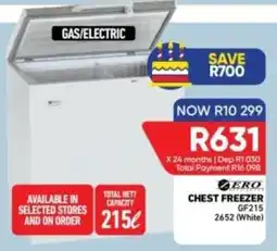 Furnmart ZERO CHEST FREEZER offer