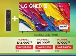 Hirsch's LG 55" QNED AI TV offer