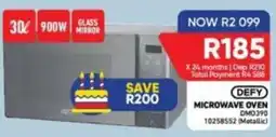 Furnmart DEFY MICROWAVE OVEN offer