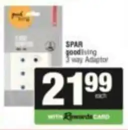 SuperSpar SPAR goodiving 3 way Adaptor offer