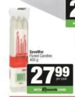 SuperSpar SaveMor Fluted Candles offer