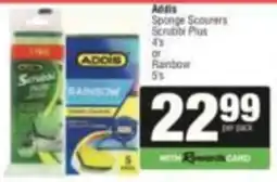 SuperSpar Adidis Sponge Scourers Scrubbi Plus offer