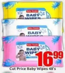 Three Star Cash and Carry Baby Tender Baby Wipes offer
