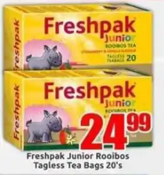 Three Star Cash and Carry Freshpak Junior Rooibos Tea offer