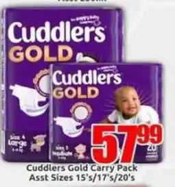 Three Star Cash and Carry Cuddlers Gold Carry Pack offer