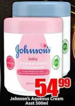 Three Star Cash and Carry Johnson's Aqueous Cream offer