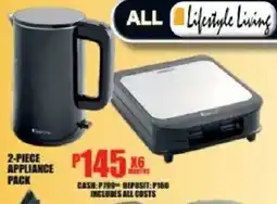 Lewis Lifestyle living appliance pack offer