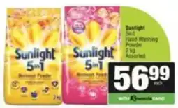 SuperSpar Sunlight 5in1 Hand Washing Powder Assorted offer