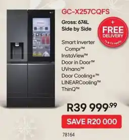 Hirsch's LG GC-X257CQFS offer