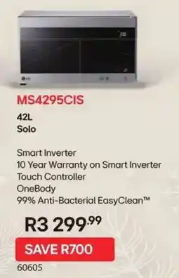 Hirsch's LG MS4295CIS offer