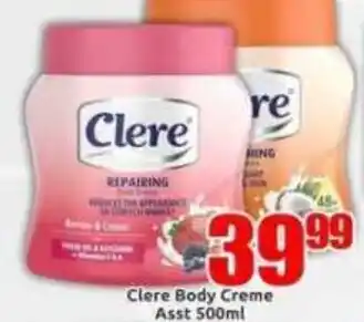Three Star Cash and Carry Clere Body Creme offer