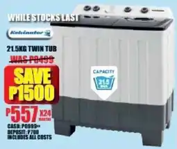 Lewis Kelvinator twin tub offer