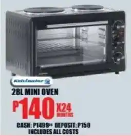Lewis Kelvinator mini oven offer