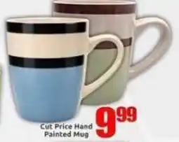 Three Star Cash and Carry Cut Price Hand Painted Mug offer