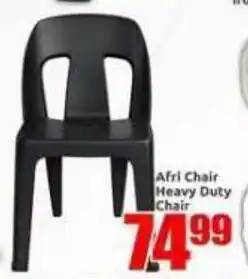 Three Star Cash and Carry Afri Chair Heavy Duty Chair offer